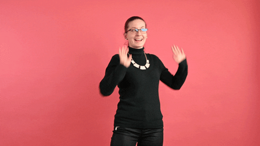 Woop Woop Woman Wearing Long Sleeve Top GIF