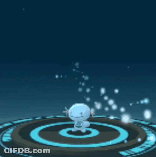 Wooper Flashing SuperPower GIF