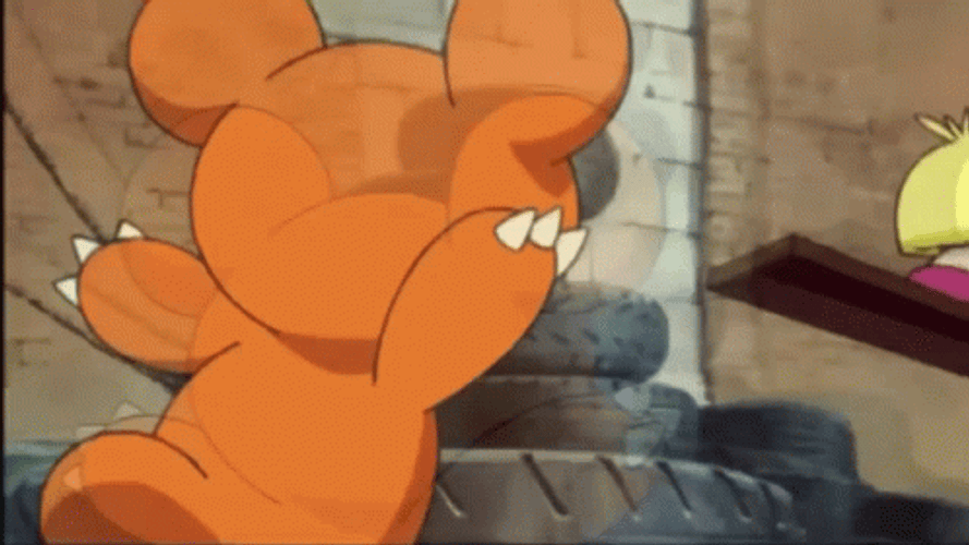 Wooper Flying On A Seesaw GIF