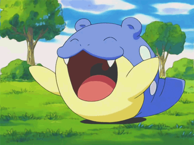 Wooper Laughing And Clapping GIF
