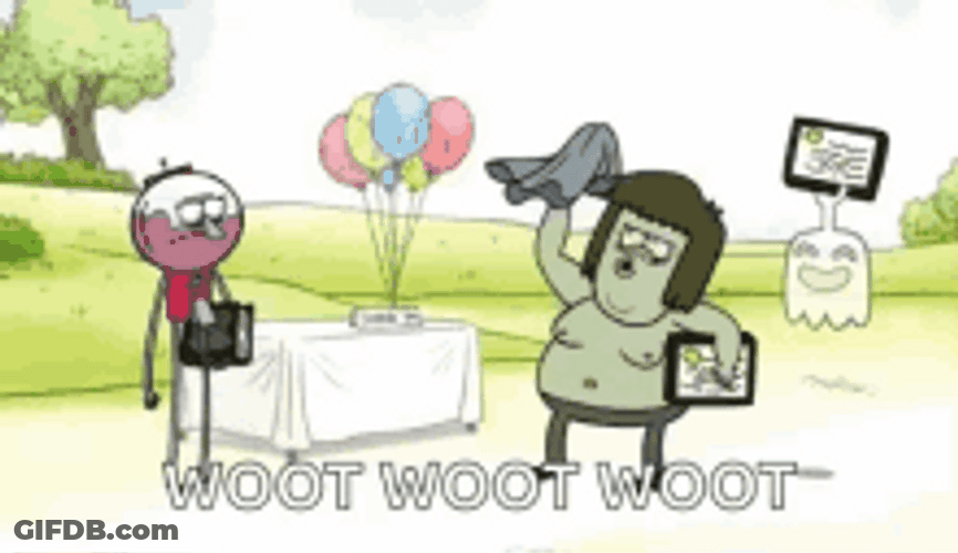 Woot Woot Cartoon GIF