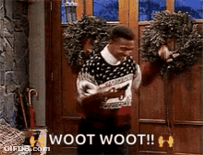 Woot Woot Christmas Dance GIF