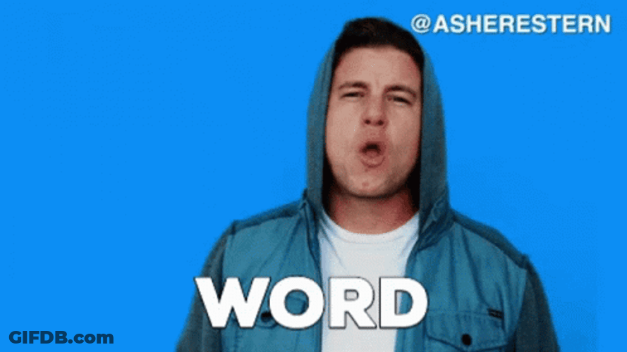 Word Asher Stern GIF