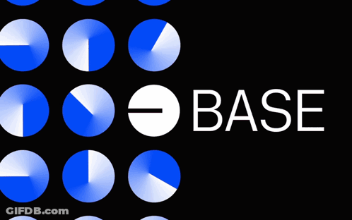 Word Base On Black Background GIF