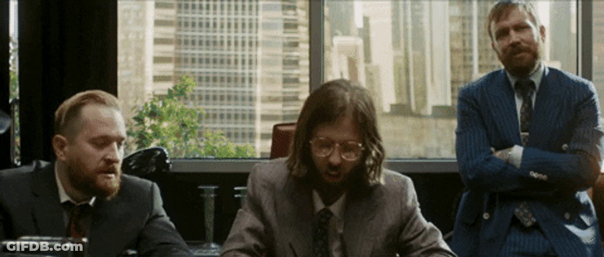 Work Bestie Got Shocked Together GIF