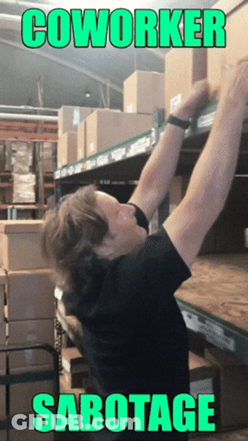 Work Bestie Sabotage GIF