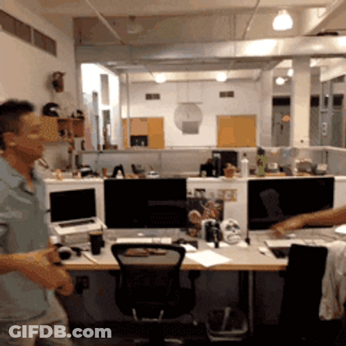 Work Bestie Spinning GIF