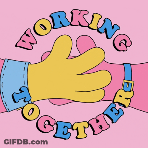 Work Bestie Working Together GIF