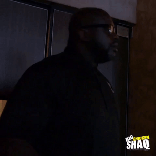 Work Completed Shaquille O Neal Big Chicken Shaq GIF