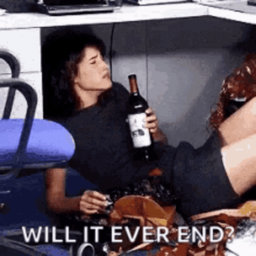 Work Crying GIF
