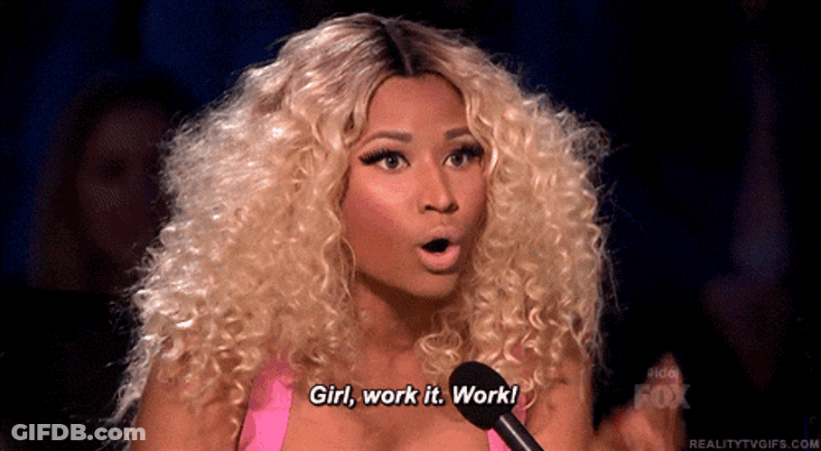 Work Little Nicky Minaj GIF