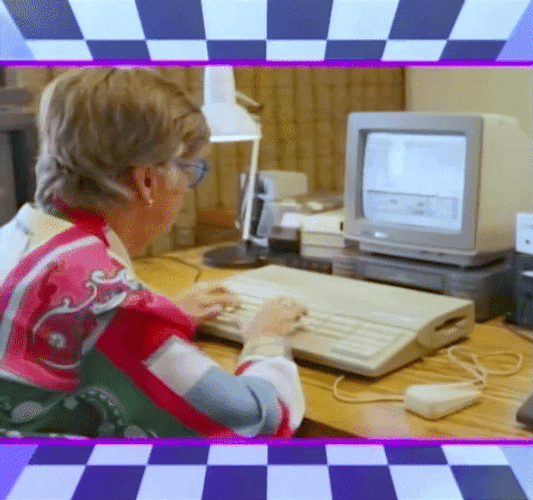 Work Monday Makes The Old Woman Sad GIF