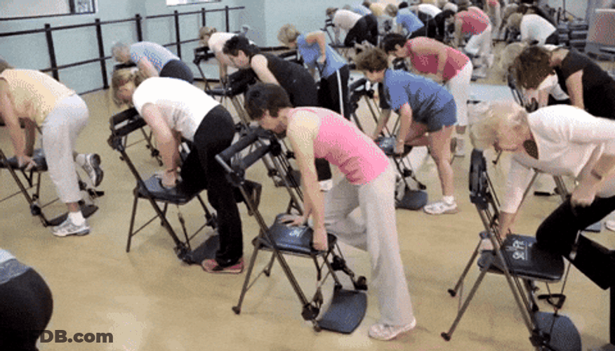 Work Out Pulling Elastic Rope GIF