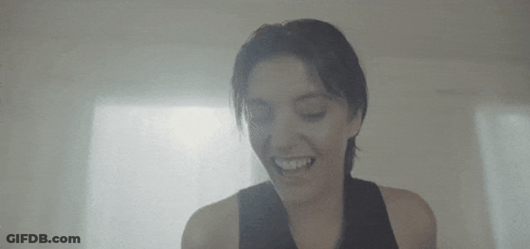 Work Out With Happy Face GIF