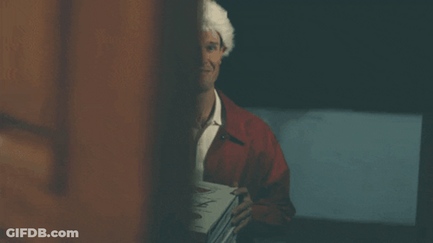 Work Party Pizza Delivery GIF