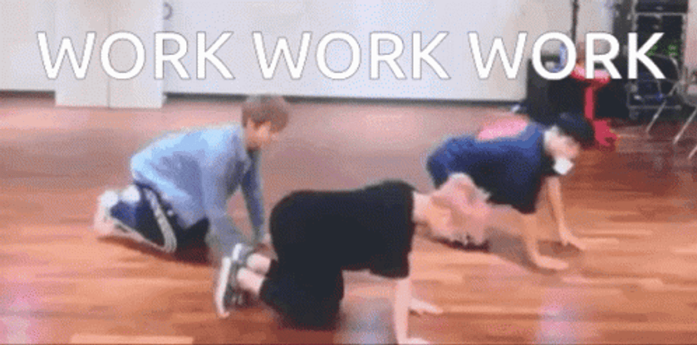 Work Work Work Dance Routine GIF