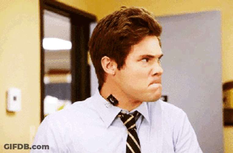 Workaholics Adam Head Shaking GIF
