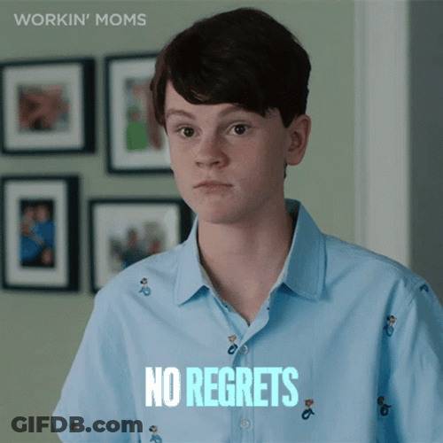Workin' Moms Series Kyle Breitkopf  As Nathan Jr No Regrets GIF