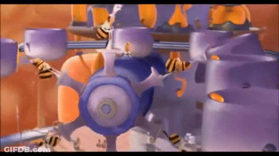Working Bees Bee Movie GIF