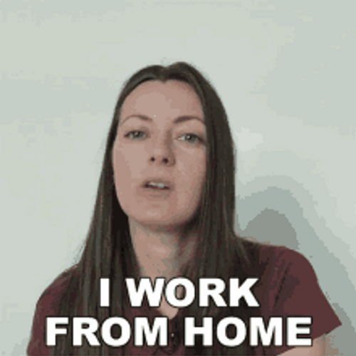 Working From Home Wfh Sad Nod GIF