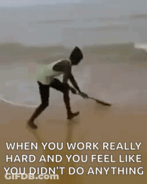 Working Hard GIF