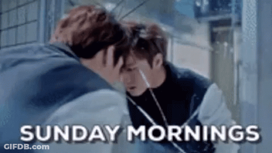 Working On Sunday Morning GIF