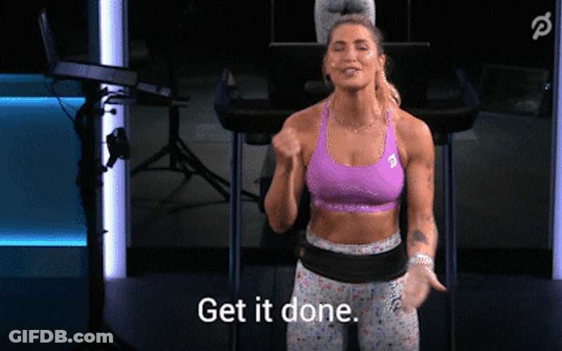 Working Out Hustle Get Er Done GIF