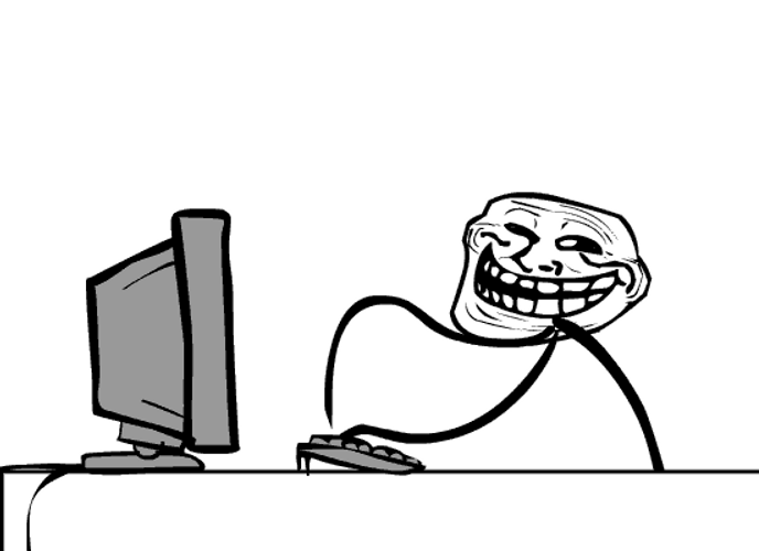 Working Troll Face Meme GIF