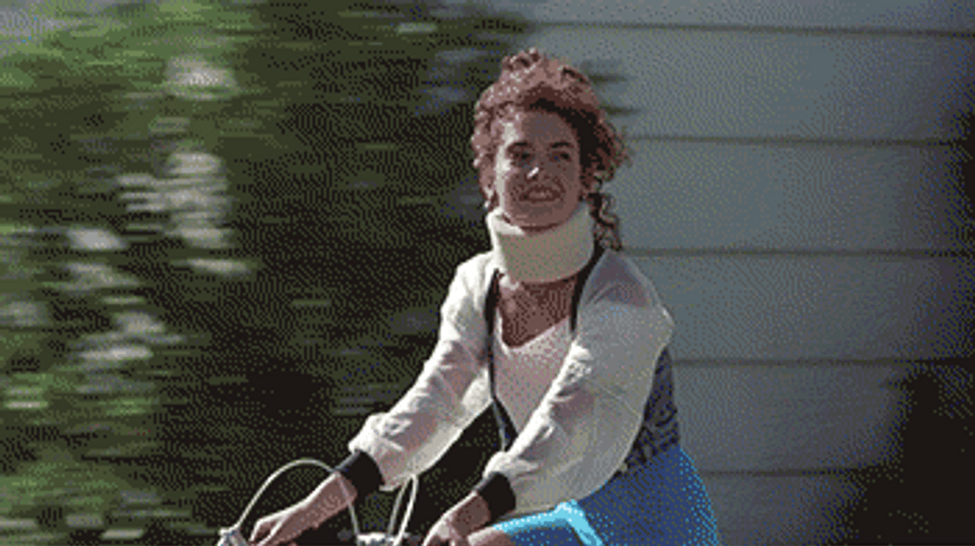 World Biking Girl GIF
