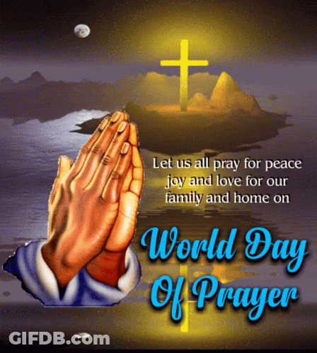 World Day Of Prayer Greeting Card GIF