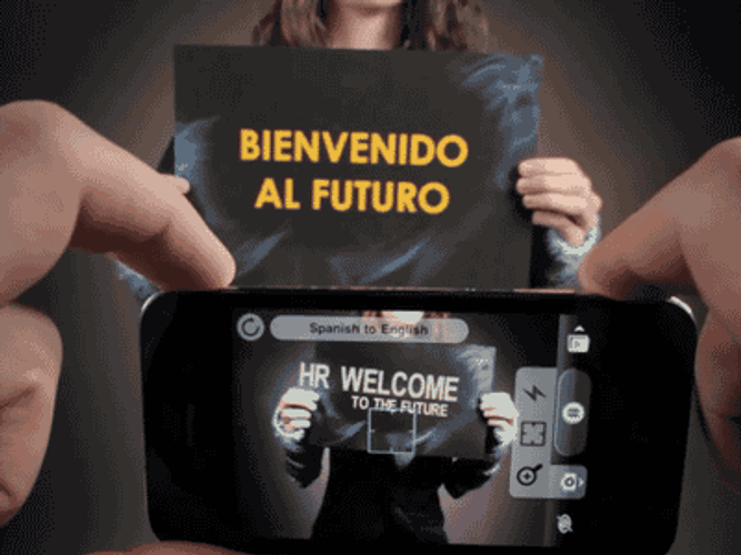 World Lens App GIF