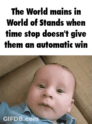 World Of Stands World Mains Without Automatic Win GIF