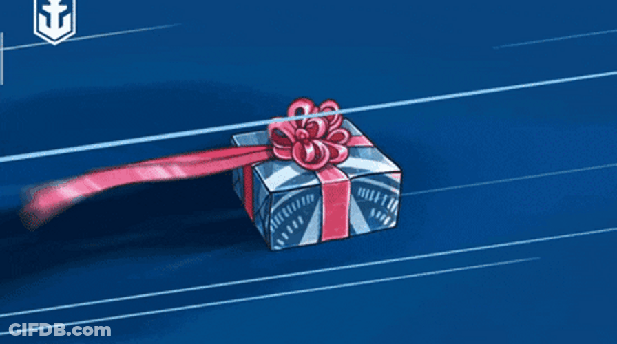 World Of Warships Present Bomb GIF