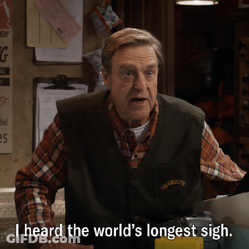 World's Longest Sigh GIF