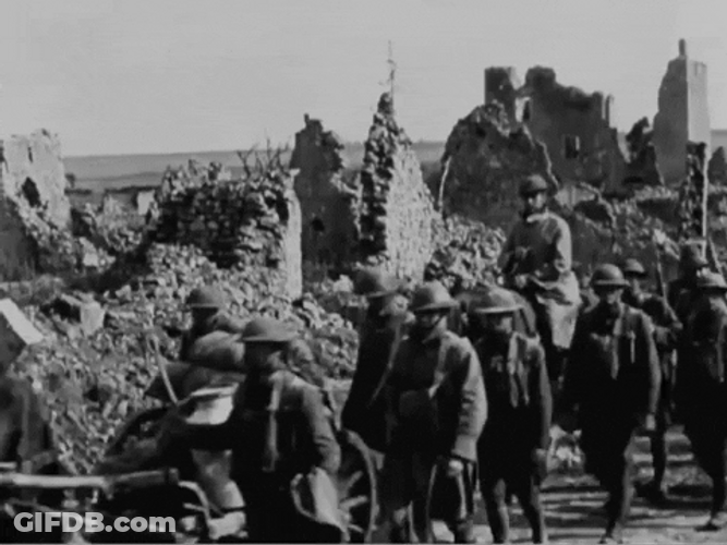 World War I March GIF