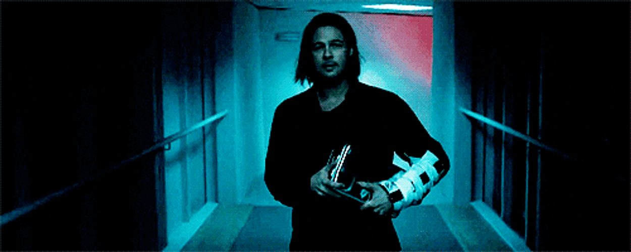 World War Z Brad Pitt GIF