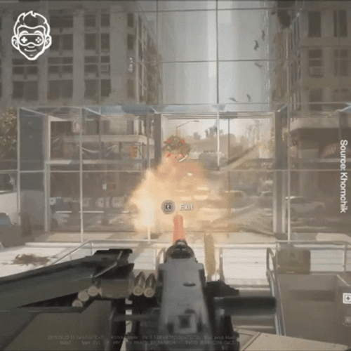 World War Z Machine Gun GIF