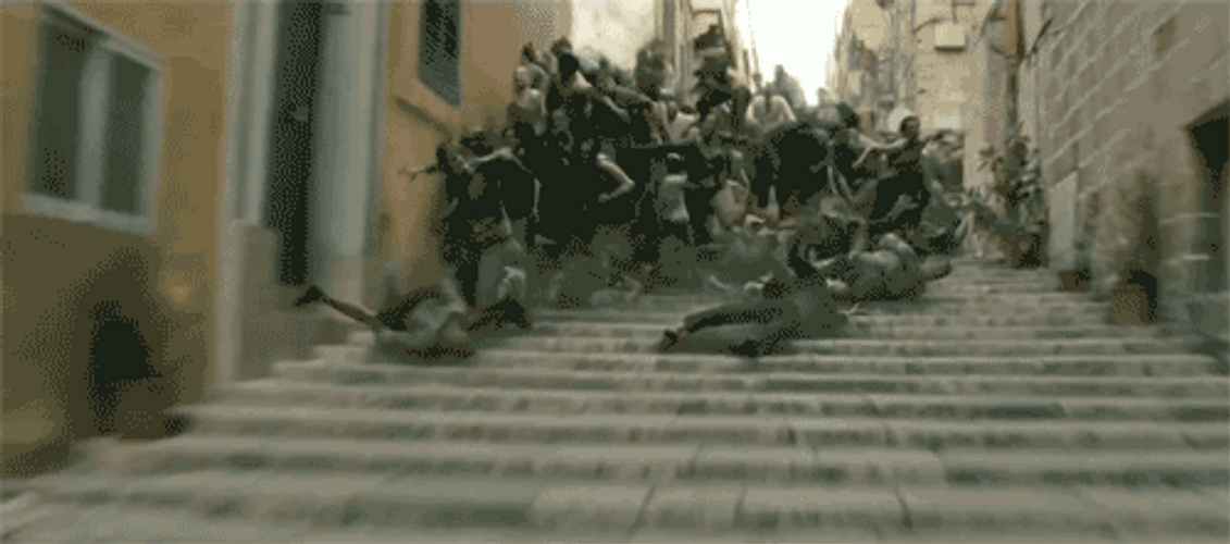 World War Z Zombie Wave GIF
