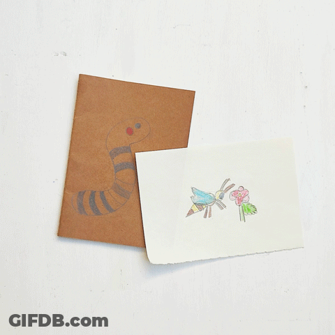 Worm And Bird GIF