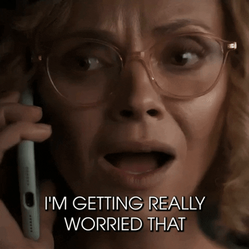 Worried Christina Ricci Frantic Reaction GIF