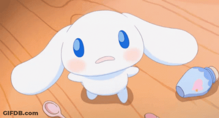 Worried Cinnamoroll Broken Jar GIF