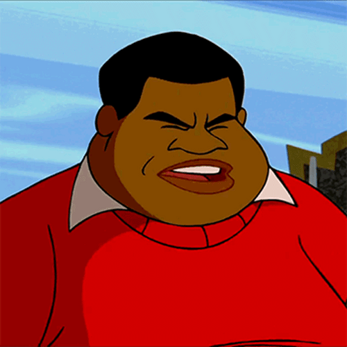 Worried Face Fat Albert GIF
