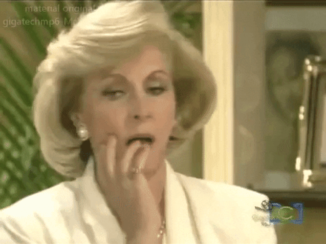 Worried Latina Lady Mexican Soap Opera GIF