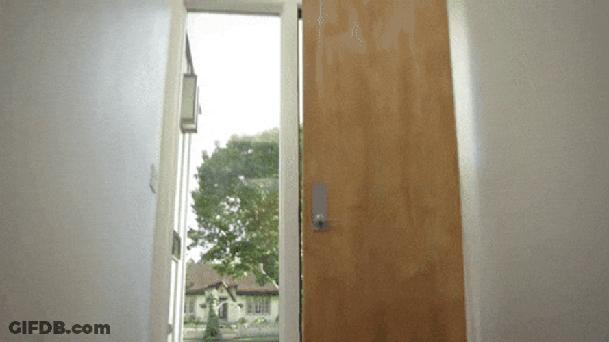 Worried Man Ambush Doors GIF