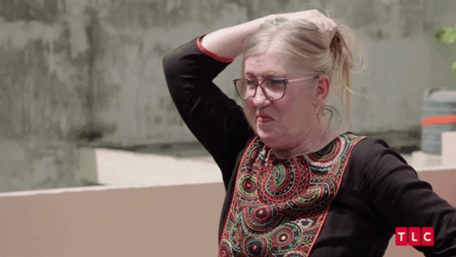 Worried Matured Lady 90 Days Fiance GIF
