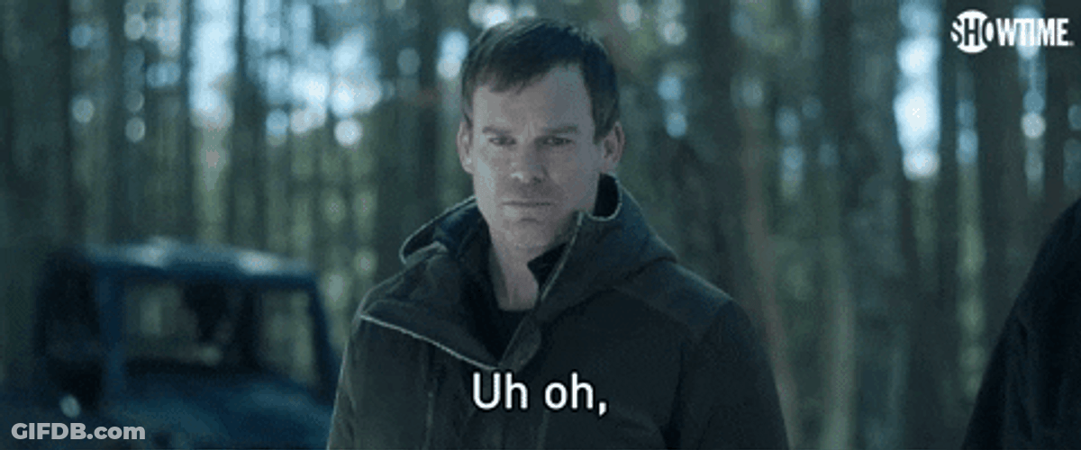 Worried Reaction Dexter Actor Michael Hall GIF