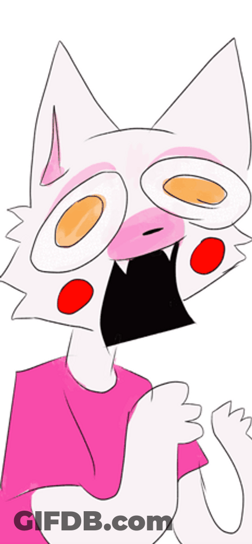 Worried Sad Mangle GIF