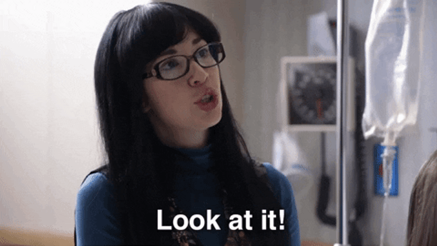 Would You Look At That Nerdy Girl GIF