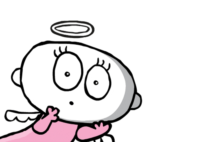 Wow Animated Angel GIF