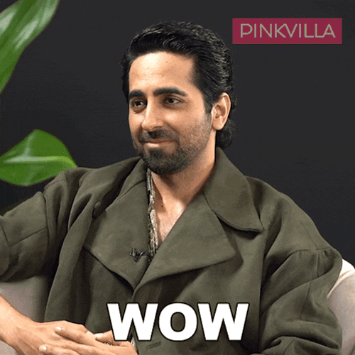 Wow Ayushmann Khurrana GIF